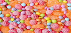 五颜六色糖果彩色糖果海报背景高清图片