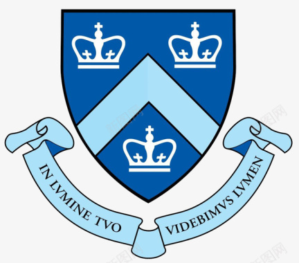 哈佛蓝色标志大学图形图标图标