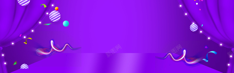 紫色炫彩促销banner海报背景psd设计背景_新图网 https://ixintu.com 亮色背景 创意背景 圆圈背景 天猫 流体液态背景 流体背景 渐变色彩背景 炫酷彩色背景 矢量背景 简约风背景 紫色