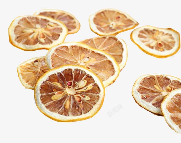 散开的柠檬片png免抠素材_新图网 https://ixintu.com 干柠檬 柠檬干 柠檬片 水果