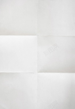 折叠过的白色纸张背景