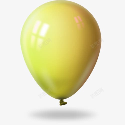 黄色气球海报背景png免抠素材_新图网 https://ixintu.com 气球 海报 背景 黄色