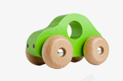 木头玩具车积木小车元素高清图片