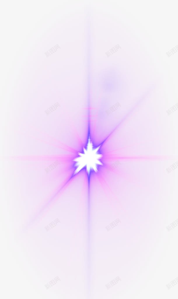 白色闪光紫色光芒发散png免抠素材_新图网 https://ixintu.com 光芒 发散 白色 紫色 闪光