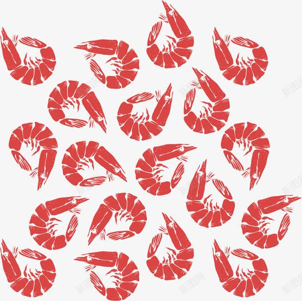 海鲜背景矢量图图标ai_新图网 https://ixintu.com 海鲜 背景素材 菜单 虾 餐饮 餐饮图标 餐饮美食 鲜图标矢量素材 矢量图