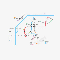 南京矢量地图南京地铁路线图地铁地图高清图片