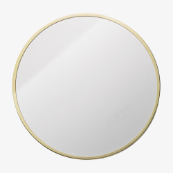 简洁时尚名片圆形的个性实物镜高清图片