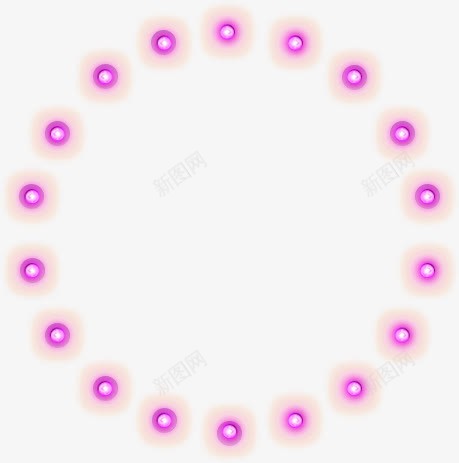 创意合成紫色的光效效果圆圈png免抠素材_新图网 https://ixintu.com 创意 合成 圆圈 效果 紫色