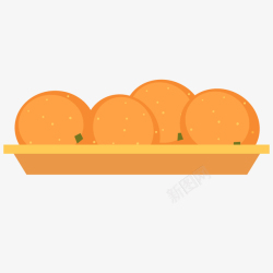 货架图标超市购物橘子图标矢量图高清图片