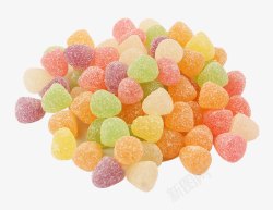 彩色水果糖果维生素水果糖高清图片