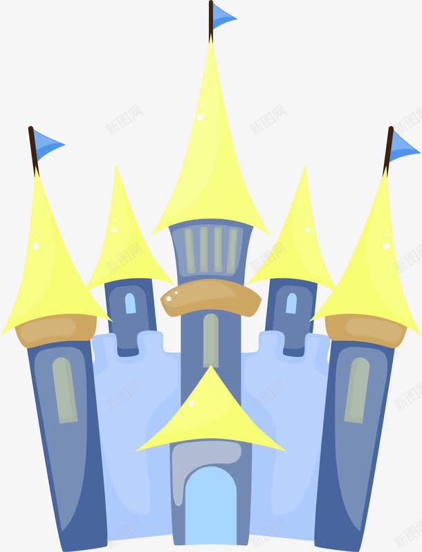 旗子城堡png免抠素材_新图网 https://ixintu.com 卡通 城堡 广告魔法城堡 方特魔法城堡 旗子 魔法城堡 魔法城堡化