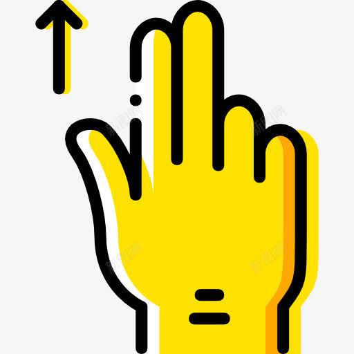拖图标png_新图网 https://ixintu.com 一方面 姿态 手势 手和手势 手指拖动 箭头向上 触摸屏