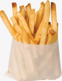 西式快餐食品矢量素材好吃的薯条高清图片