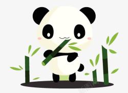 保护熊猫卡通熊猫高清图片