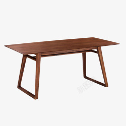 简约实木电脑椅简易实木餐桌高清图片
