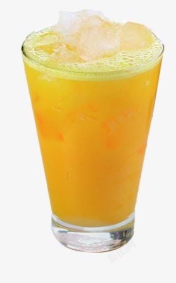 果汁广告免抠芒果奶昔高清图片
