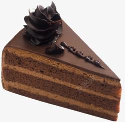 巧克力玫瑰楚佛巧克力蛋糕高清图片