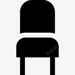 舒适的办公椅椅子图标高清图片