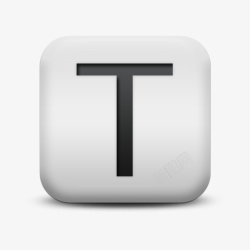 icon关于信通宝磨砂白广场图标字母数字信TT字高清图片