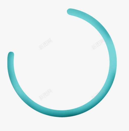 蓝色半圆图png免抠素材_新图网 https://ixintu.com 半圆 圆圈 蓝色底纹