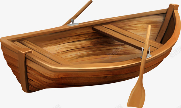 卡通手绘可爱的木船png免抠素材_新图网 https://ixintu.com 创意 动漫动画 卡通手绘 可爱的木船 小木船 棕色 简约