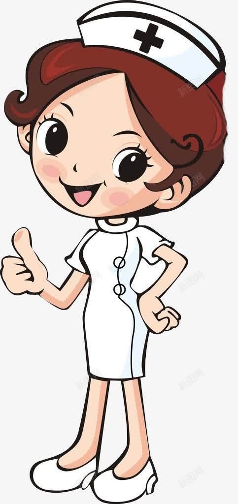 白色帽子的小护士png免抠素材_新图网 https://ixintu.com 卡通小护士 护士 白色帽子 称号 装饰 设计
