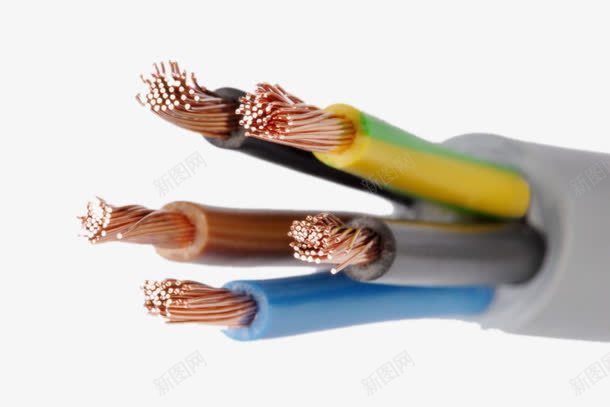 电线电缆png免抠素材_新图网 https://ixintu.com 修理线路 彩色 电线图片 电线素材 电线素材库