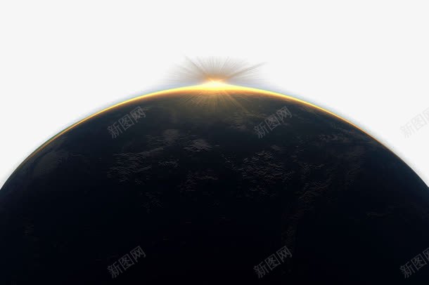 地球光圈png免抠素材_新图网 https://ixintu.com 光圈 发光 发光圈 地球 效果 效果素材 炫彩 金色光
