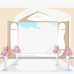 结婚礼堂效果图婚礼礼堂高清图片
