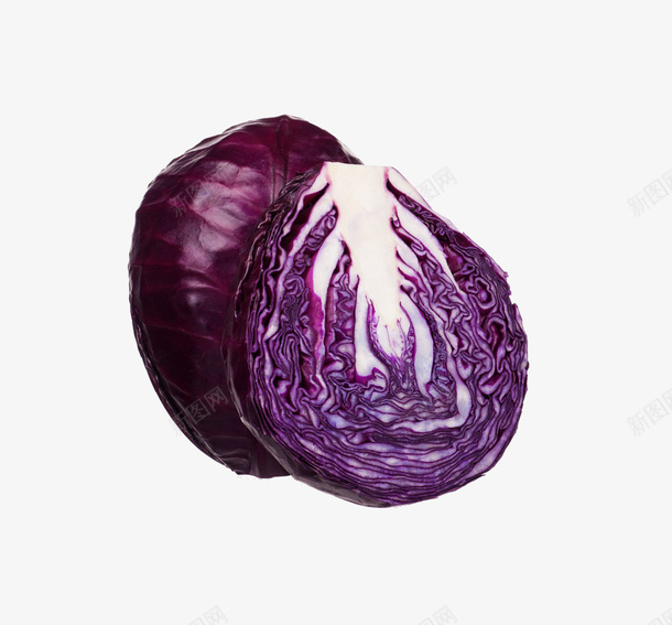 紫甘蓝png免抠素材_新图网 https://ixintu.com 紫甘蓝 紫色 蔬菜