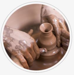 陶瓷工匠制作素材
