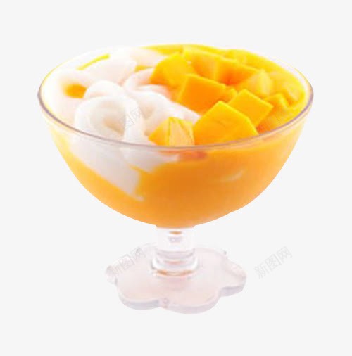 多芒捞河png免抠素材_新图网 https://ixintu.com 产品实物 健康 搭配 水果 牛奶 芒果 饮品