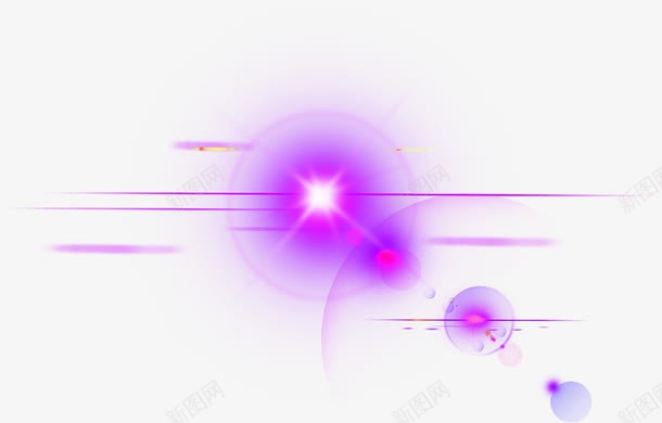 紫色手绘梦幻圆形光效线条png免抠素材_新图网 https://ixintu.com 圆形 梦幻 紫色 线条