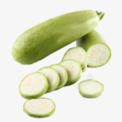 西葫芦png绿色蔬菜高清图片