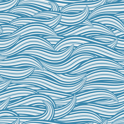 无背景深蓝色水波纹线条素材