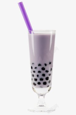 紫色饮料香芋奶茶高清图片