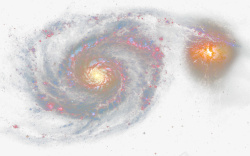 旋涡PNG图炫丽旋涡星系光效高清图片