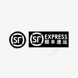 顺丰快递标识图标图标