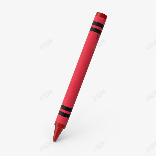 一支蜡笔png免抠素材_新图网 https://ixintu.com 学校 画 着色 红色的蜡笔 艺术 艺术用品 蜡笔