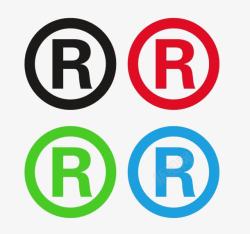 R标志R图标高清图片