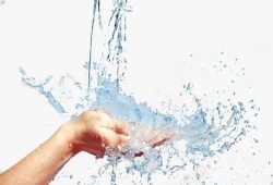 洗手免扣PNG图正在洗手高清图片