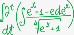 括号高等公式数学矢量图素材