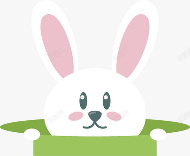 春季可爱卡通兔子png免抠素材_新图网 https://ixintu.com spring 卡通小动物 可爱兔子 小兔子 小动物 小白兔 春天 春季