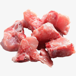 排列好的猪嵴骨肉新鲜猪脊骨肉猪骨头高清图片