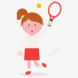 校园里校园里打羽毛球的女同学高清图片