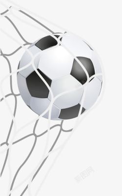 体育运动海报进网足球高清图片