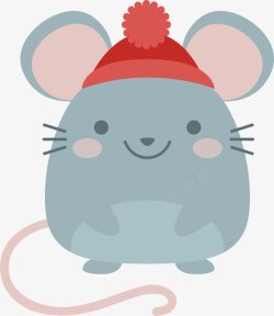 小红子一只可爱的小老鼠高清图片