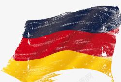 手绘德国德国国旗图标高清图片