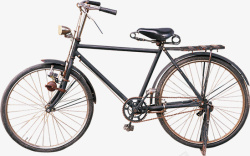 农村老式自行车老式自行车手绘图高清图片
