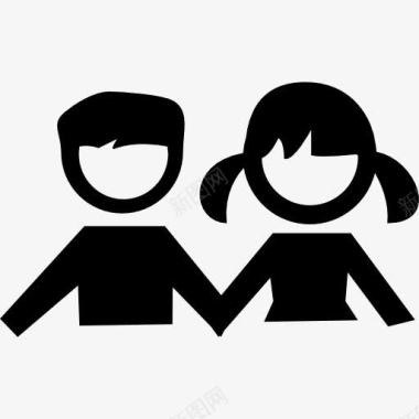 男生和女生的图标图标